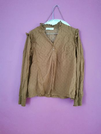Blouse légère d été promod taille M camel