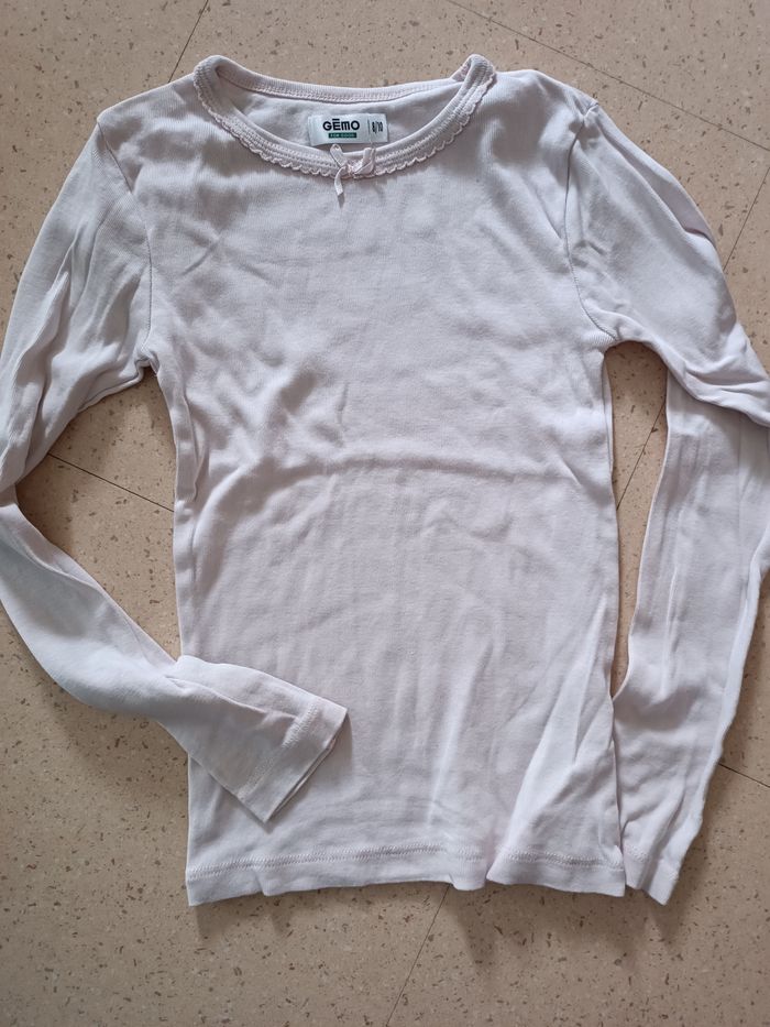 T-shirt sous pull 8/10ans