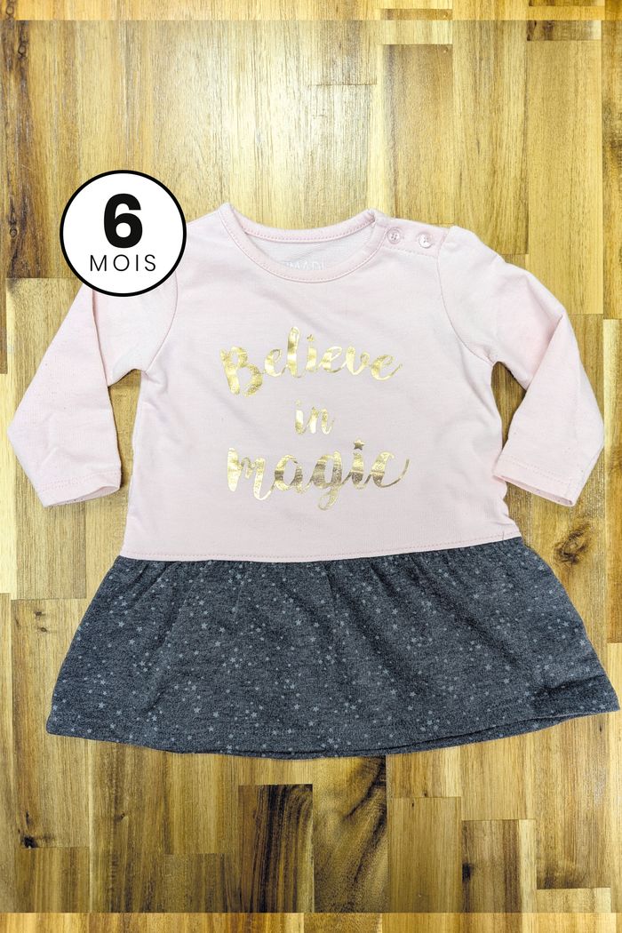 Robe manches longues, Kimadi bébé fille 6 mois