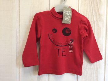 T-shirt ML rouge Neuf