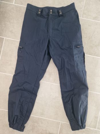 Pantalon treillis bleu taille 46 NEUF