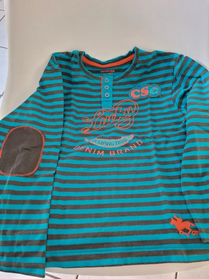 Lot tee-shirts manches longues garçon Orchestra - photo numéro 9