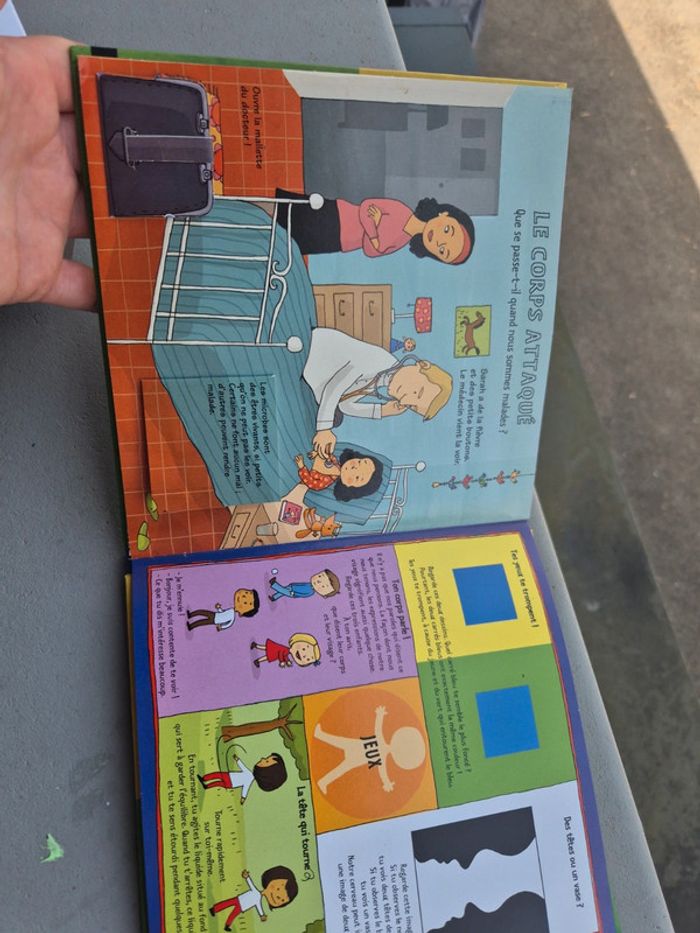 Livre enfant - Kididoc - le corps - Nathan - photo numéro 4