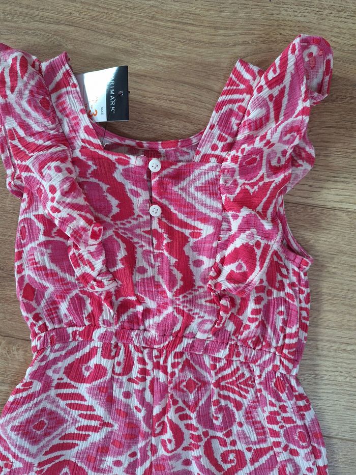 Combinaison fluide manches courtes 98cm - photo numéro 7