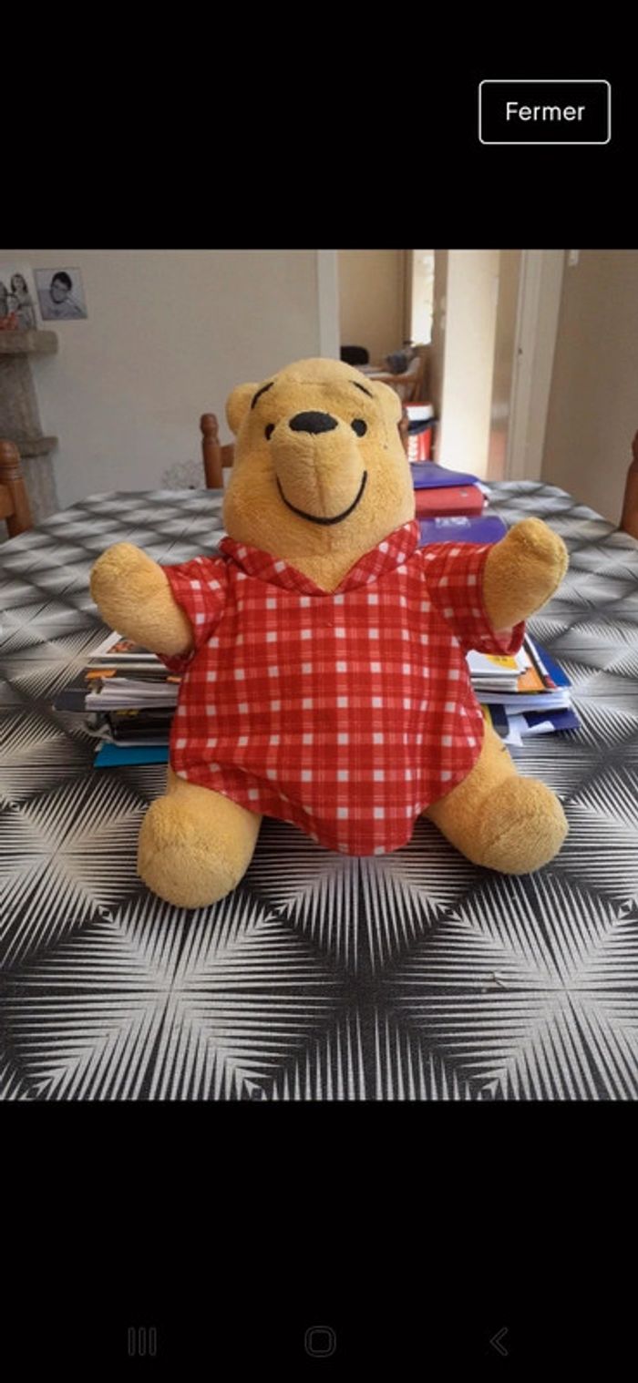 Peluche winnie l ourson