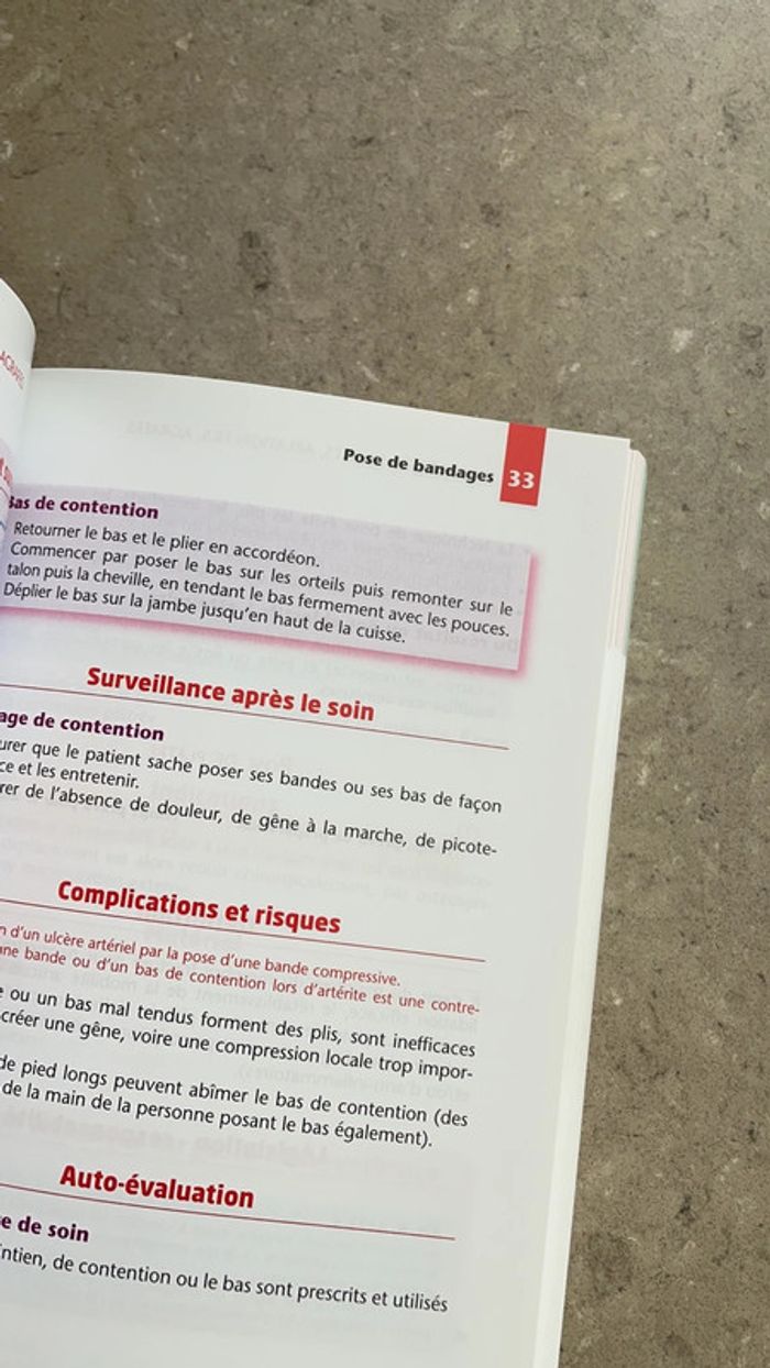 Livre infirmier fiches soins - photo numéro 3