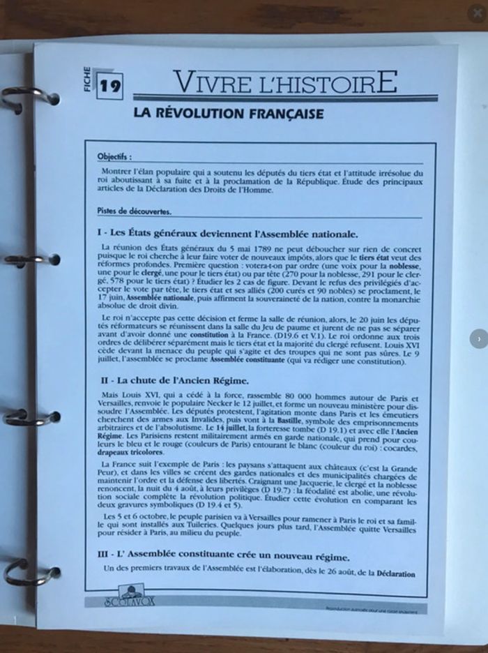 Vivre l’Histoire : De la Révolution à nos jours - Cycle 3 - Scolavox - photo numéro 4