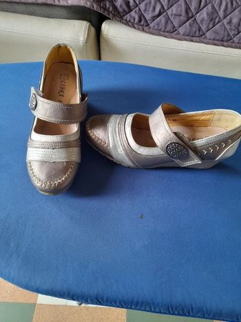 Paire de chaussures beige et marron De Marque Libra Pop, Pointure 38