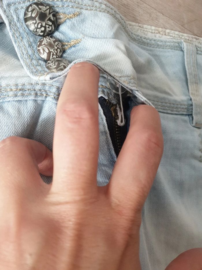 Mini jupe en jean 40 - photo numéro 5