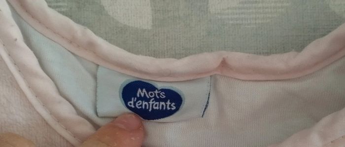 Gigoteuse 0 6 mois mots d'enfants - photo numéro 3