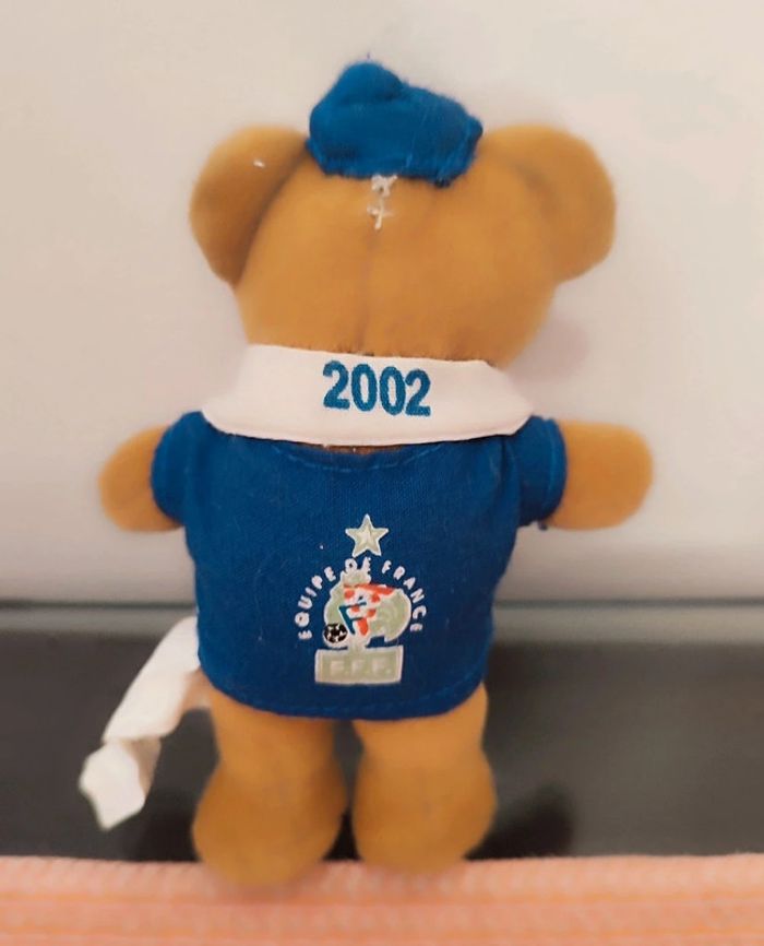 Ourson en peluche collector rare F.F.F 2002 - photo numéro 2