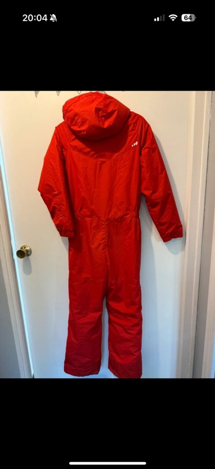 Combinaison de ski rouge 12 ans décathlon wedze - photo numéro 2