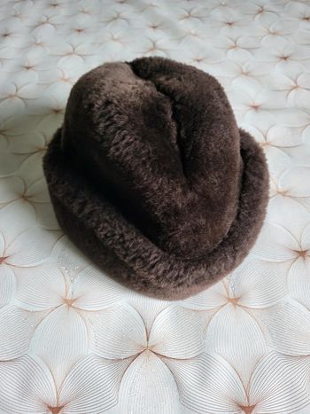 Chapeau véritable fourrure