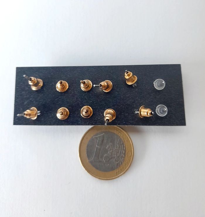 Lot boucles d oreilles fantaisie discret - photo numéro 3