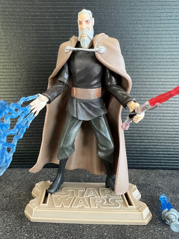 Comte Dooku Figurine Star Wars Clone Wars - photo numéro 5