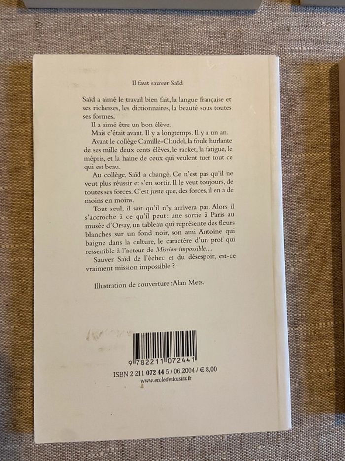 Lot de 6 romans jeunesse éditions École des Loisirs - photo numéro 6