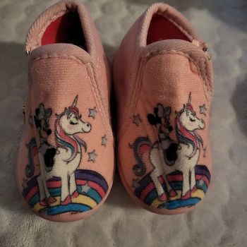 Chausson minnie et licorne