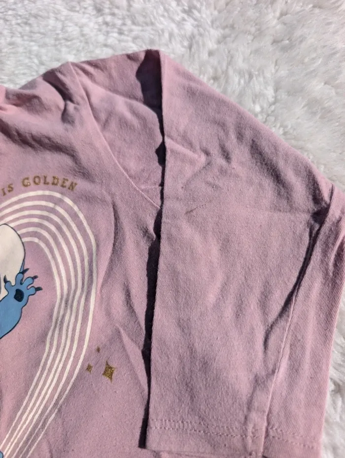 Tee-shirt manches longues stitch 24 mois - photo numéro 4