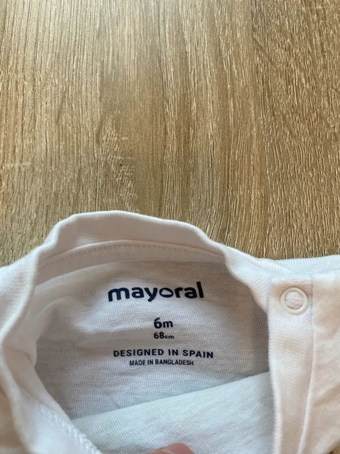 Ensemble short t-shirt 6 mois Mayoral - photo numéro 4
