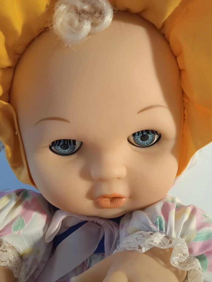 grande poupée de chiffon vintage ''nicotoy '' - photo numéro 2