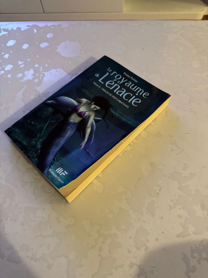 Livre le royaume de lénacie - tome 2 - vague de perturbations - Priska Poirier - photo numéro 2
