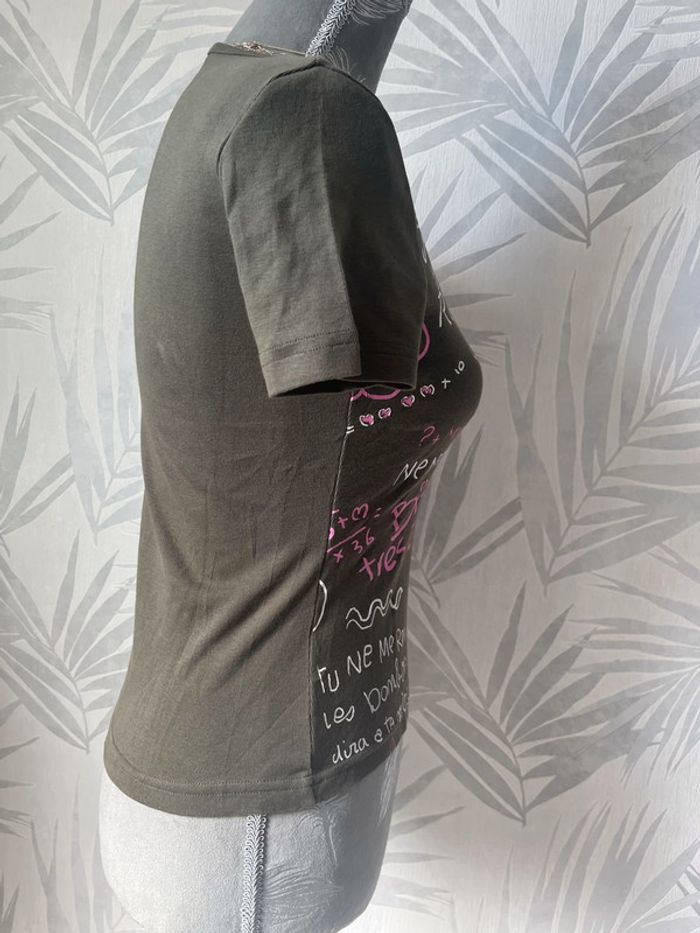 Tee shirt manches courtes imprimé - photo numéro 2