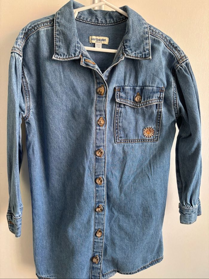 Robe en jean vertbaudet