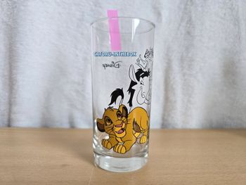 Verre / Glass Disney Le Roi Lion Simba Timon Pumba The Lion King