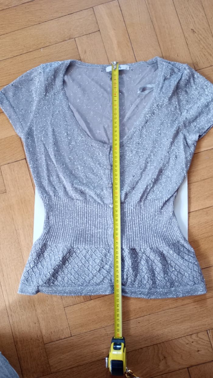pull sans manche, pull brillant - photo numéro 5