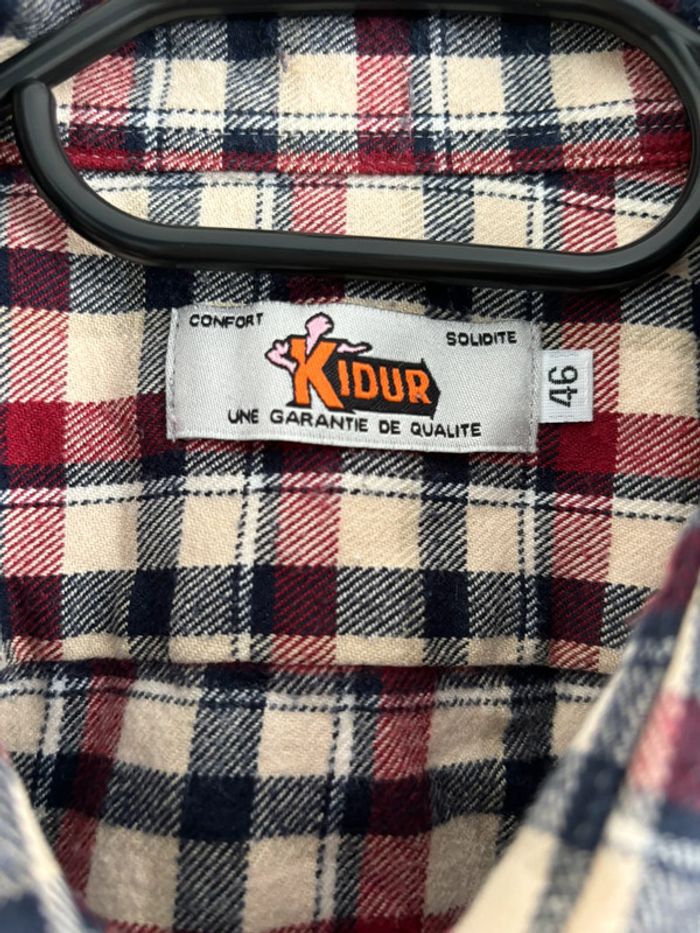 Chemise épaisse à manches longues à carreaux - photo numéro 2