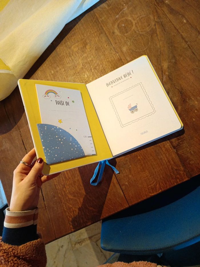 Livre Bienvenue bébé  le livre de ta naissance - photo numéro 4