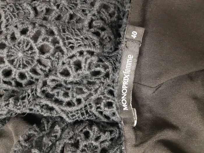 Tee shirt noir Monoprix T40 - photo numéro 7