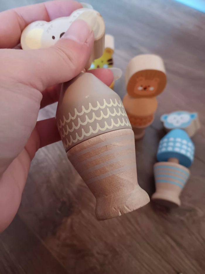 Jouet a visser en bois - cultura - Animaux - photo numéro 5