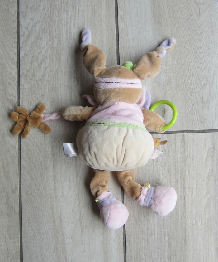 Doudou tout doux avec grelot. - photo numéro 2