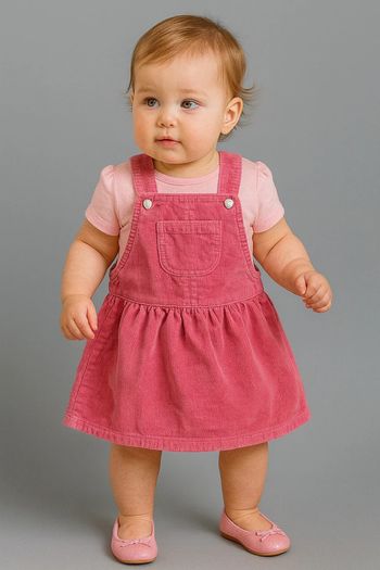 Robe velours corail TAO