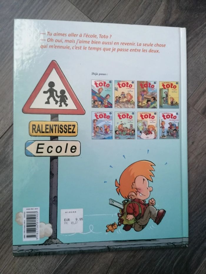 Bd toto 8 l'élève passe le mètre - photo numéro 2
