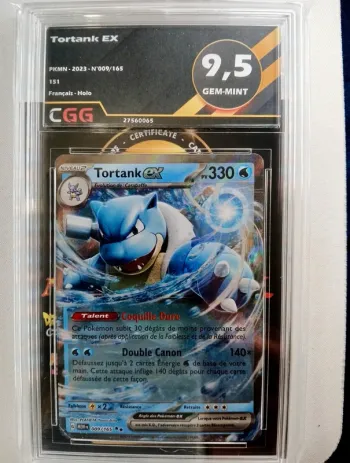 Carte Pokémon Gradée – Tortank EX
