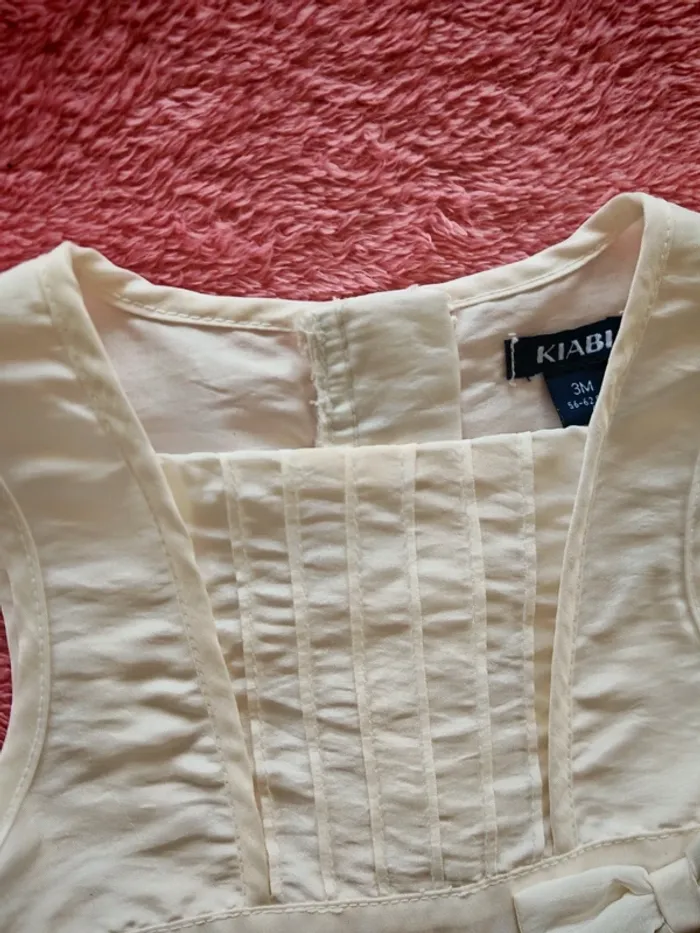 Robe blanche baptême cérémonie - photo numéro 3