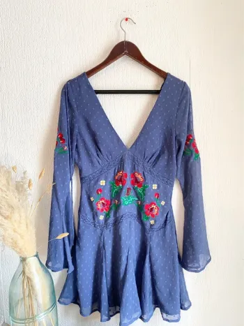 Robe asos taille m 38 bleu