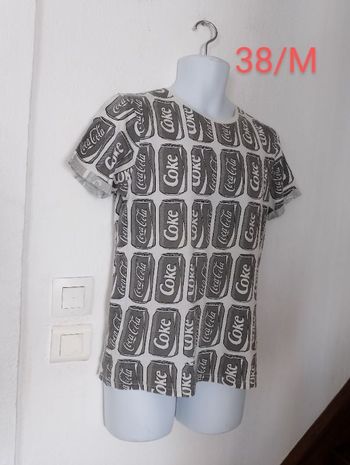 Tee shirt coca cola homme 38/M