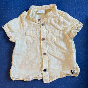 Chemise manche courte 6 mois tape à l œil