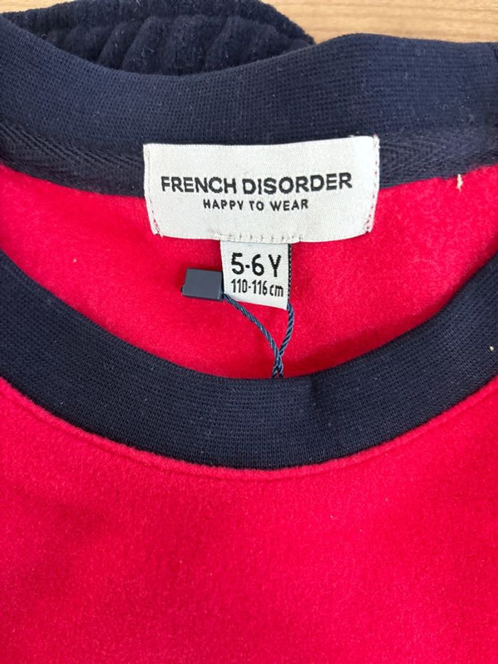 Pull polaire pour enfant French Disorder taille 5-6 ans - photo numéro 4