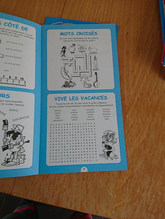 Cahier de jeux de mots - photo numéro 3