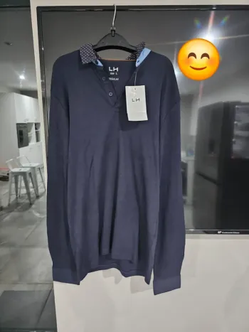 Polo manche longue neuf taille s