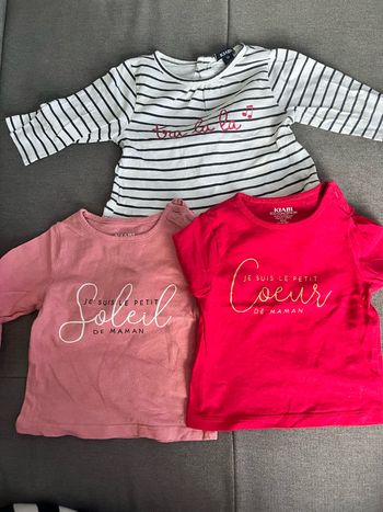 T-shirt ML 3 mois