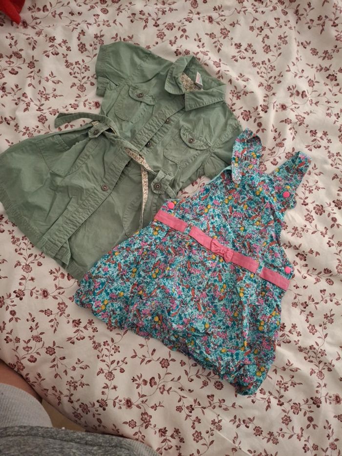 2 robes 18mois