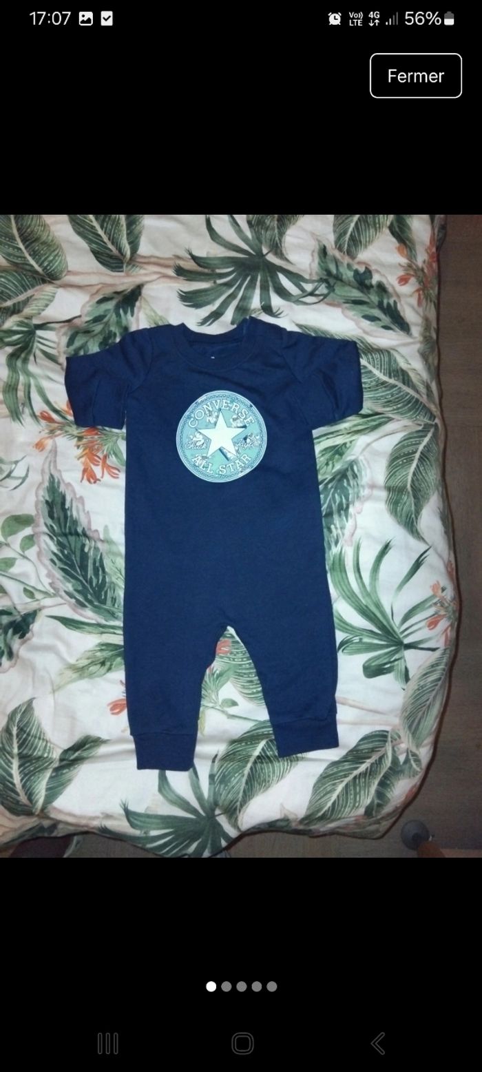 Combinaison garçon converse