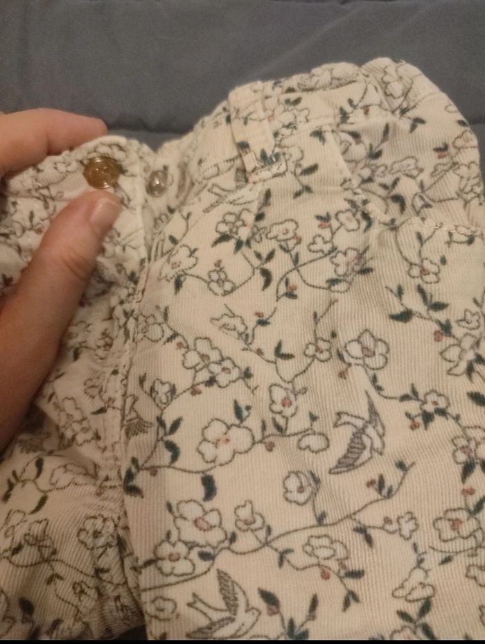 Lot 6 pantalons fille 12 mois - photo numéro 3