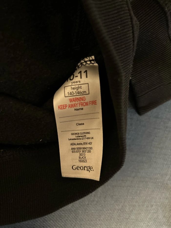 Gilet zippé 10/11 ans George - photo numéro 3