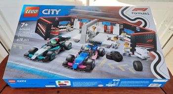 Neuf - Lego 60444 Garage de F1 et voitures Mercedes-AMG et Alpine